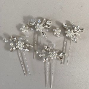 Four Bridal Hair Pins